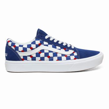 Vans x Autism Awareness ComfyCush Old Skool - Naisten Tennarit - Sininen